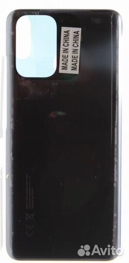 Задняя крышка для Xiaomi Poco M5s Серая (со скотче