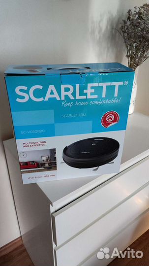 Робот-пылесос scarlett SC-VC80R20