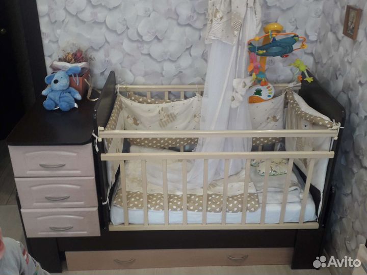 Кровать трансформер со всеми комплектующими