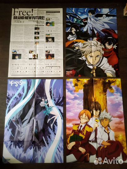 Большие аниме плакаты
