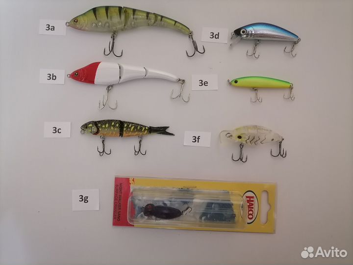 Воблеры оригинальные Megabass, O.S.P., Lucky Craft