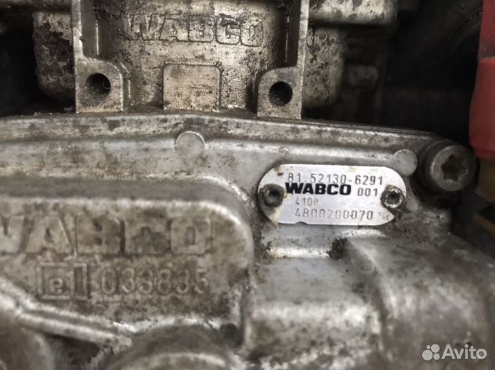 Главный тормозной кран Ман Тгл Man Tgl