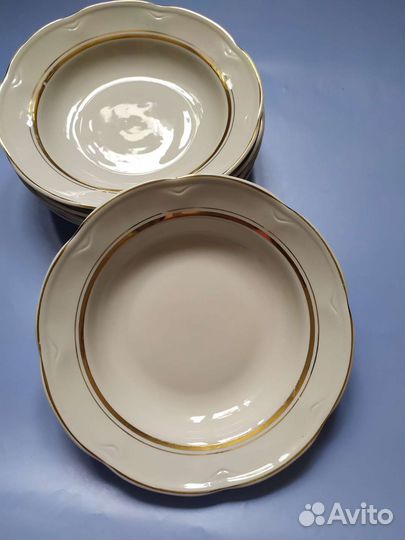 Рига винтаж суповые тарелки