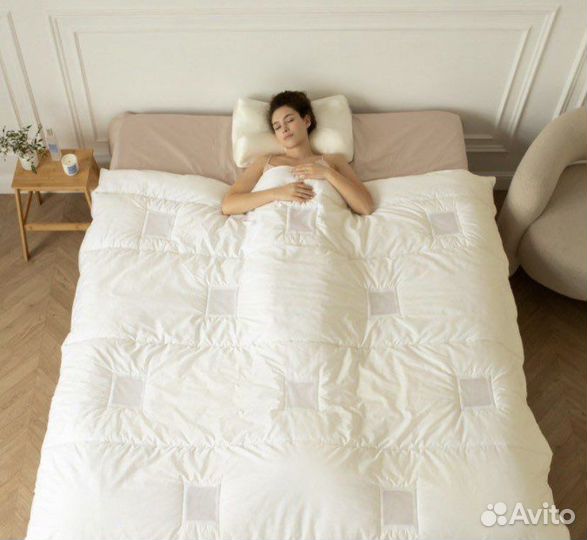 Односпальное дышащее одеяло Beauty Sleep новое