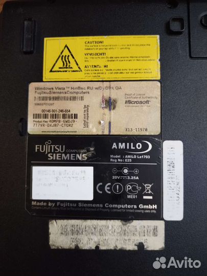 Siemens ноутбук