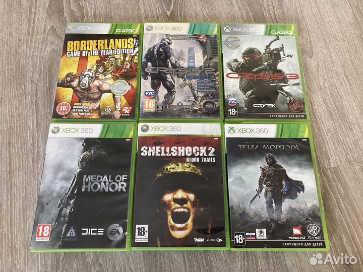 Игры на Xbox360 лицензия xbox 360