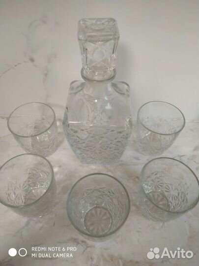 Графин со стаканами СССР