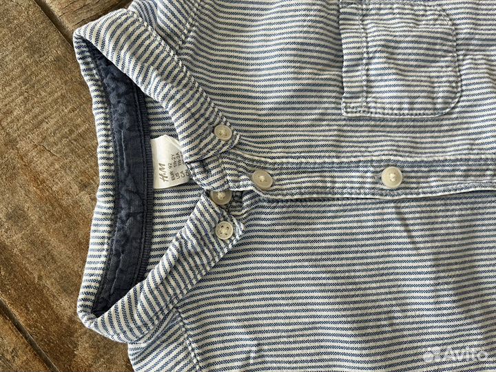 Рубашка hm и брюки 92