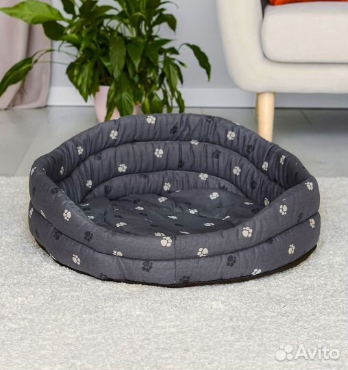 Yami Yami лежаки мягкий круглый лежак