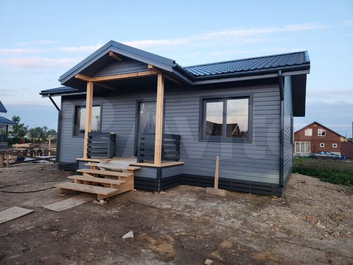 Дом 75 м² на участке 6,3 сот.