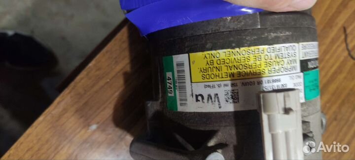 Компрессор кондиционера opel astra h 1.8