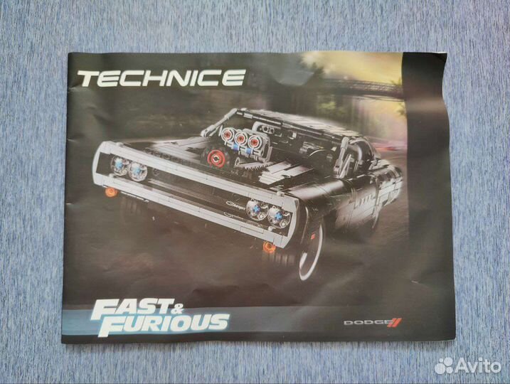 Новый Dodge Charger (аналог Lego 42111)