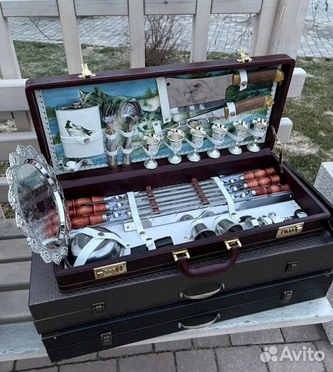 Шашлычный подарочный набор