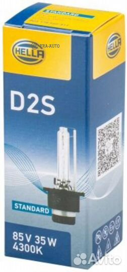 Behr-hella 8GS178560-811 Лампа D2S Xenon 4300K
