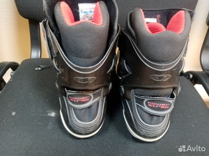 Лыжные ботинки коньковые salomon