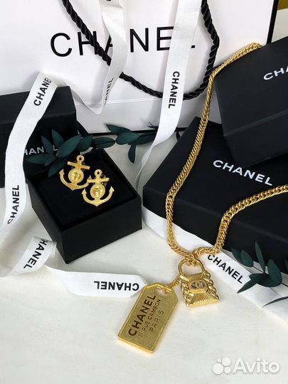 Chanel Золотое Колье