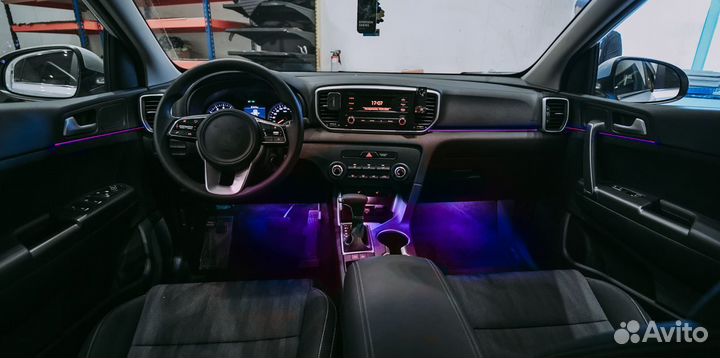 RGB LED Подсветка Салона MTF Dynamic С Монтажом