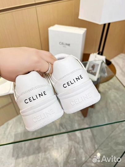 Кроссовки женские Celine белые