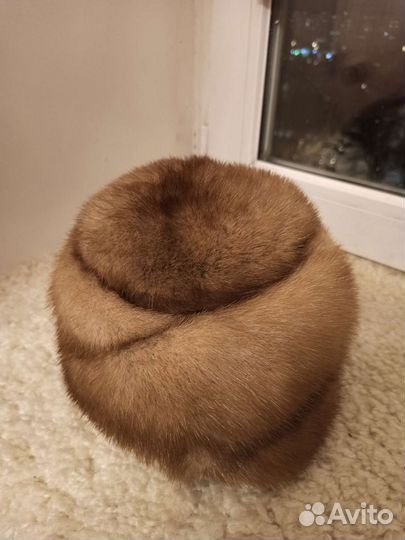 Шапка норковая женская
