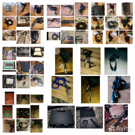 Куча мала кабелей для студий