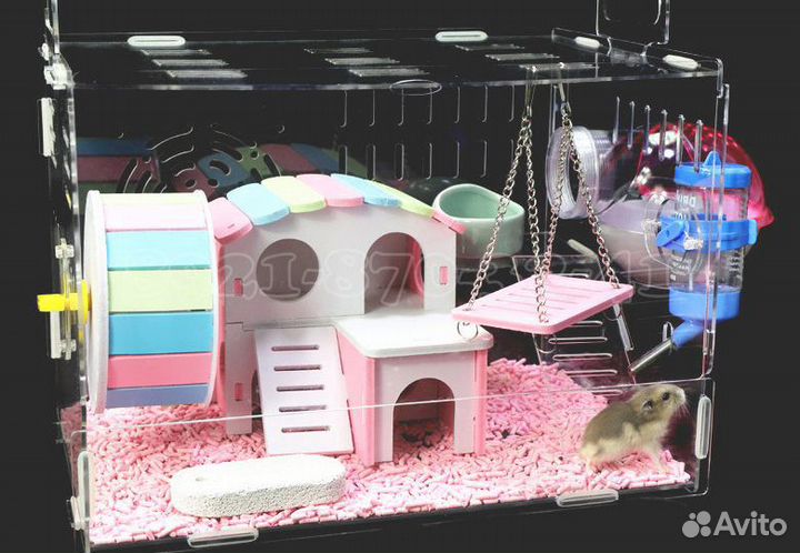 Клетка для хомяка 1 этаж
