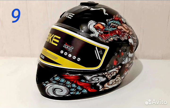 Мотошлем новый, мотоэкипировка