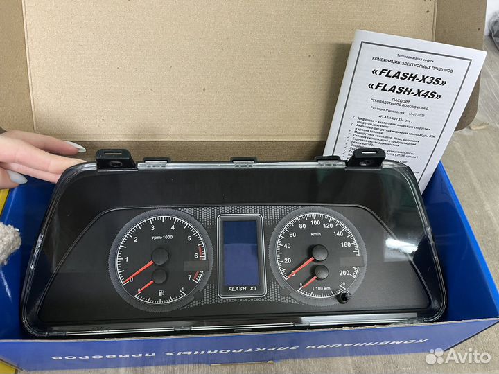 Комбинация Приборов Flash X3 2110-2115, 2123 Нива