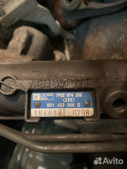 Рулевая рейка audi a4 б5