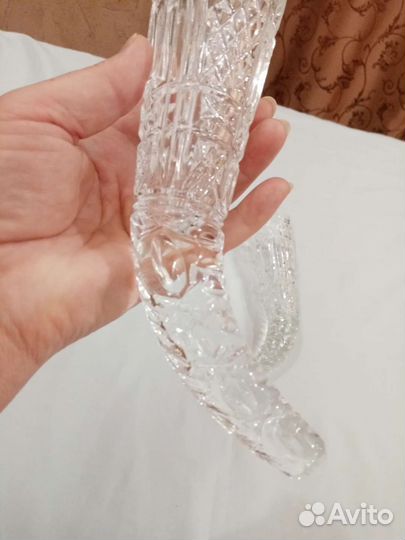 Хрустальные рога для напитков СССР