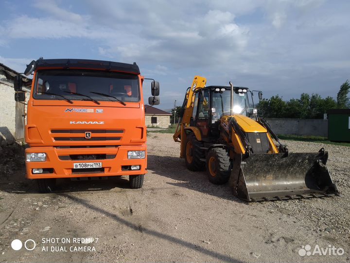 Услуги экскаватора погрузчика jcb