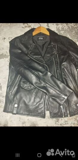 Куртка кожаная женская