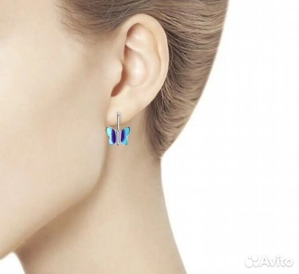 Серьги детские 
