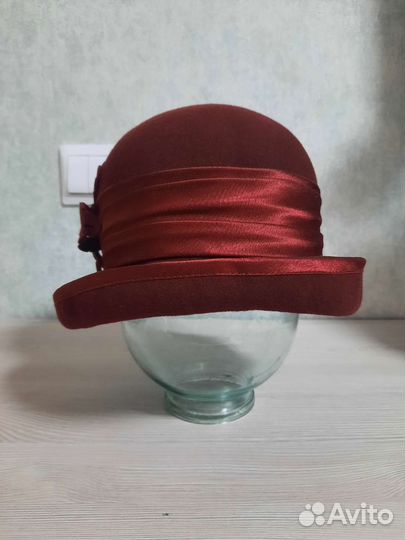 Шляпка женская фетровая
