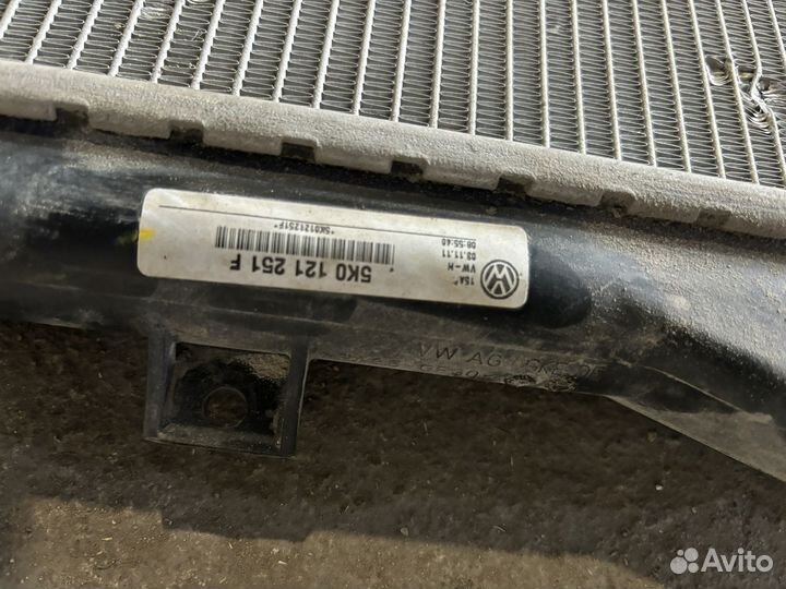 Радиатор охлаждения шкода октавия А7