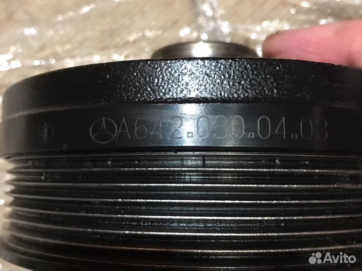 Шкиф коленвала мерседес мл гл 164