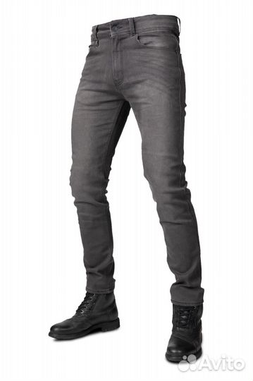 Motorradjeans Bull-it Tactical Titan Straight Grau grau