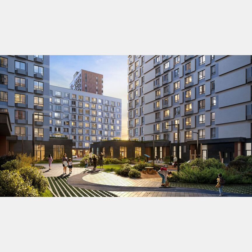 3-к. квартира, 59,3 м², 15/19 эт.