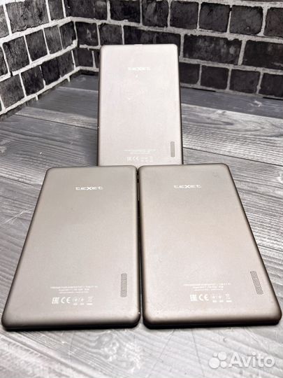 Лот планшетов Texet 3 шт