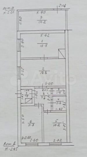 Дом 81,2 м² на участке 10 сот.