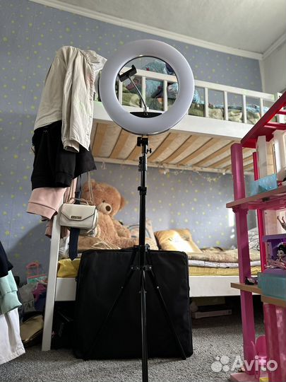 Кольцевая лампа 45 см со штативом FE -480