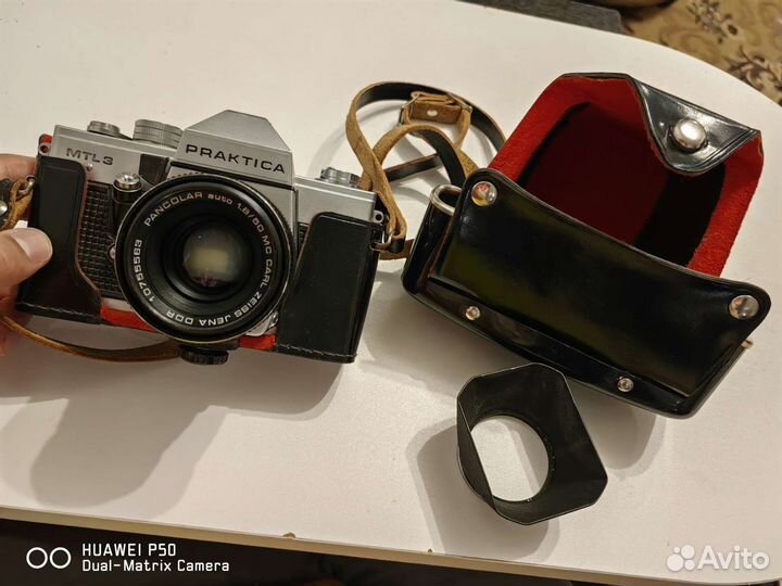 Пленочный фотоаппарат praktica+ pancolar 50/1.8