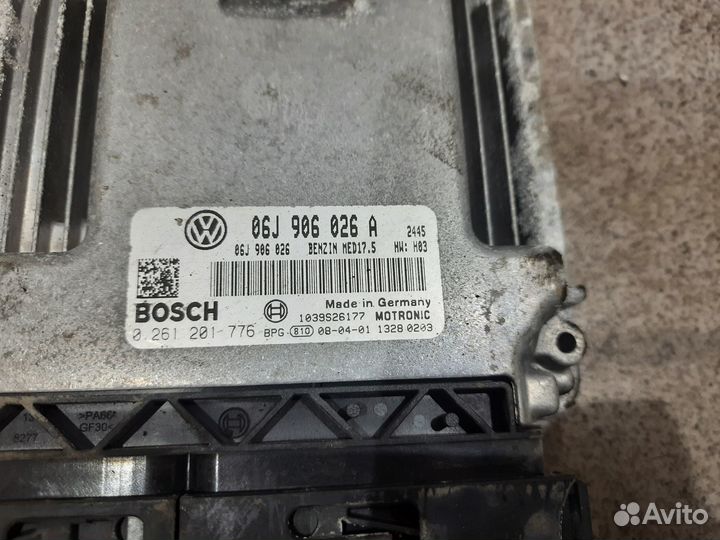 Эбу ECU мозг для Volkswagen Passat B6 BZB 1,8 tfsi