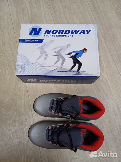 Лыжные ботинки nordway 37 размер