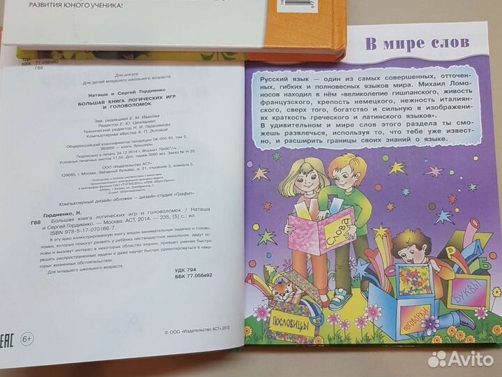 Большая книга логических игр и головоломок
