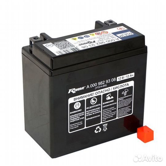 Аккумулятор rdrive А 000 982 93 08 OEM 12 ah