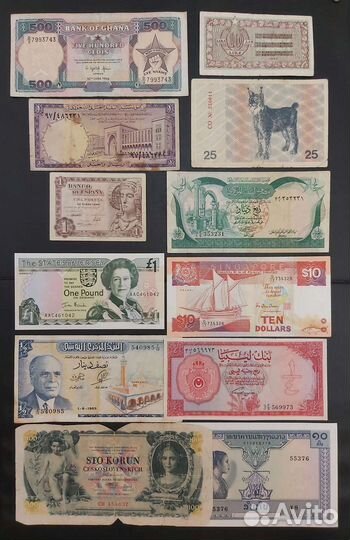 Банкноты мира нечастые