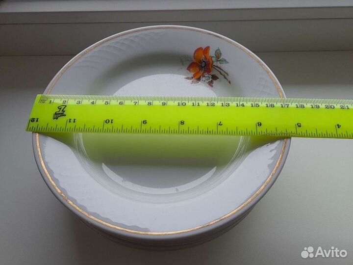 Посуда тарелки фарфор времён СССР