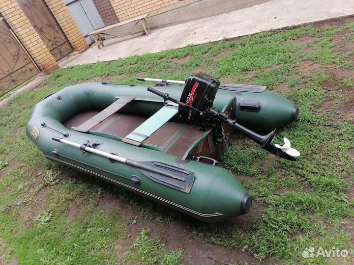 Надувная моторная лодка с мотором