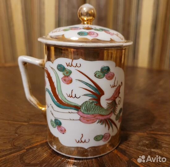 Старинный чайный бокал