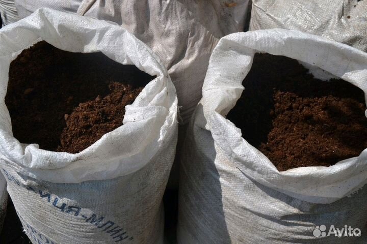 Конский перегной, доставка от 50ти мешков